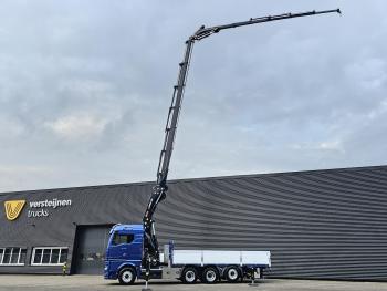 TGX 35.580 8x4-4 / HIAB 54 t/m CRANE+ JIB